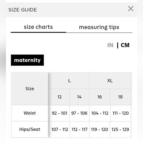 New With Tags Size 16 Maternity Full-Panel Pixie Ankle Pants - Picture 7 of 7